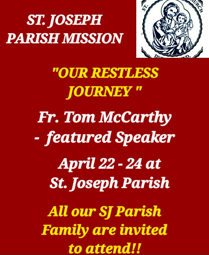 Our Restless Journey - Fr. Tom McCarthy